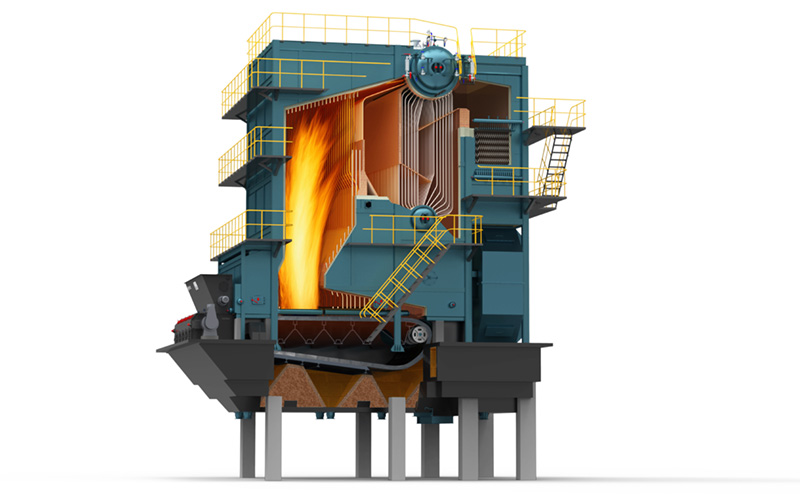 4噸撬裝燃?xì)庹羝仩t實拍