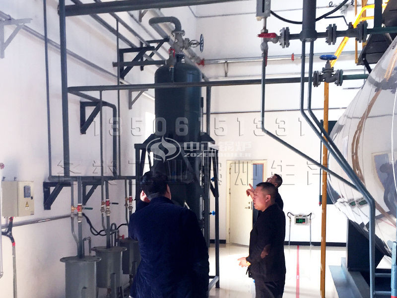 四噸燃氣鍋爐一天